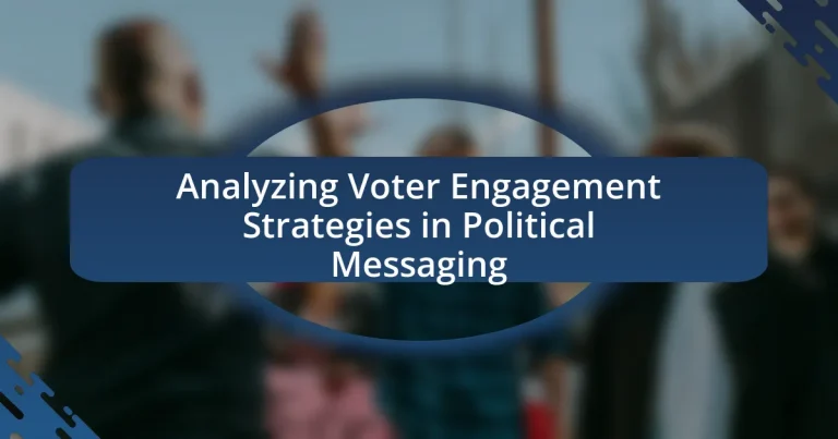 Analyzing Voter Engagement Strategies in Political Messaging
