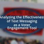 Analyzing the Effectiveness of Text Messaging as a Voter Engagement Tool