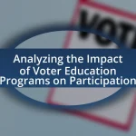 Analyzing the Impact of Voter Education Programs on Participation