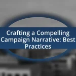 Crafting a Compelling Campaign Narrative: Best Practices