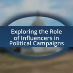 Exploring the Role of Influencers in Political Campaigns