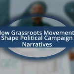 How Grassroots Movements Shape Political Campaign Narratives