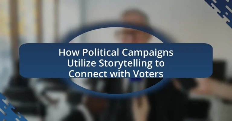 How Political Campaigns Utilize Storytelling to Connect with Voters