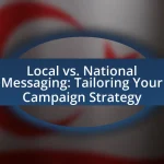 Local vs. National Messaging: Tailoring Your Campaign Strategy