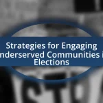 Strategies for Engaging Underserved Communities in Elections
