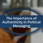 The Importance of Authenticity in Political Messaging