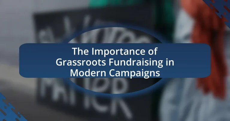 The Importance of Grassroots Fundraising in Modern Campaigns