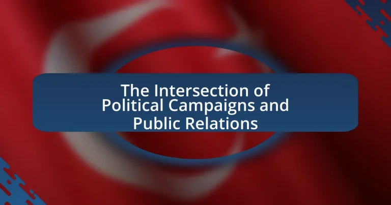 The Intersection of Political Campaigns and Public Relations