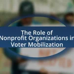 The Role of Nonprofit Organizations in Voter Mobilization