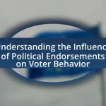 Understanding the Influence of Political Endorsements on Voter Behavior