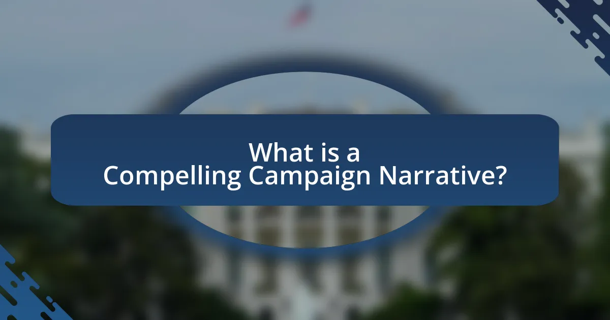 What is a Compelling Campaign Narrative?